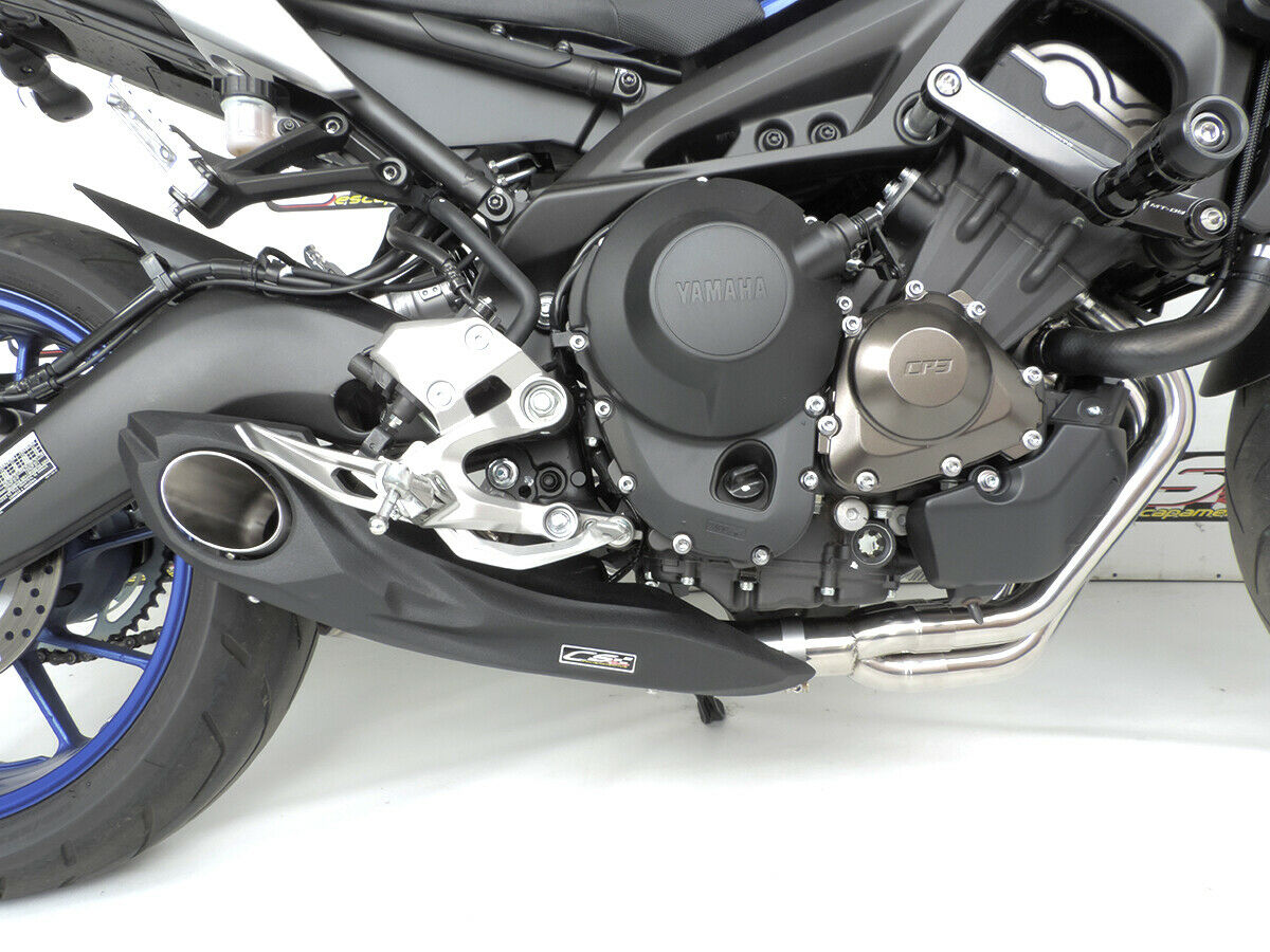 2014-20 Yamaha FZ-09 | MT-09 CS Racing Full Exhaust | Muffler + Headers + dB Killer - CS Racing Exhaust