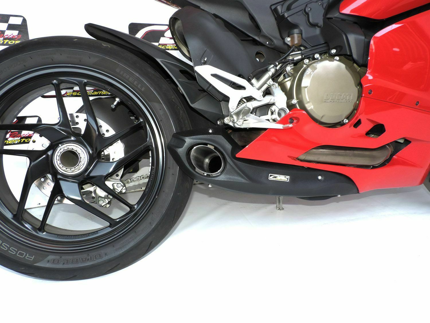 2012-15 Ducati 1199 Panigale CS Racing Slip-on Exhaust | Muffler + dB Killer (+2.5hp) - CS Racing Exhaust