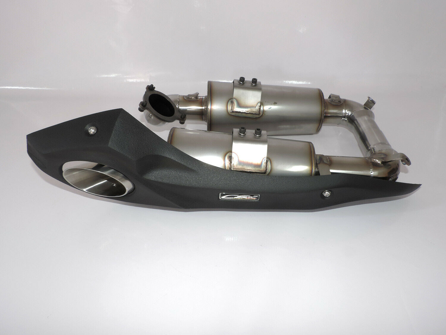2012-15 Ducati 1199 Panigale CS Racing Slip-on Exhaust | Muffler + dB Killer (+2.5hp) - CS Racing Exhaust