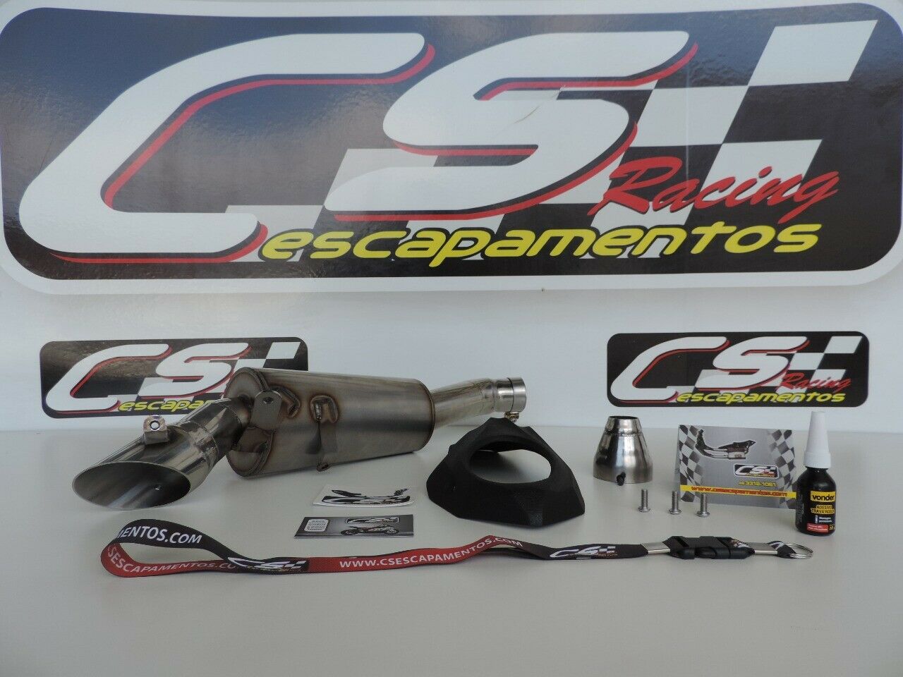 2017-22 Triumph Street Triple 765 R / RS / S CS Racing Slip-on Exhaust | Muffler + dB Killer - CS Racing Exhaust