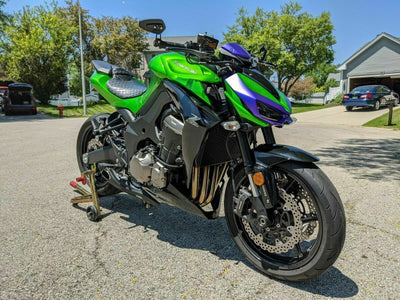 2010-up Kawasaki Z1000 / ZX1000 / 2010-19 Ninja 1000SX CS Racing Full Exhaust | Muffler + Headers + dB Killer (+5.5hp) - CS Racing Exhaust
