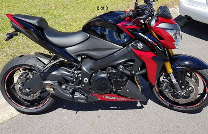 2015-20 Suzuki GSX-S 1000 CS Racing Full Exhaust | Muffler + Headers + dB Killer (+4.7hp) - CS Racing Exhaust