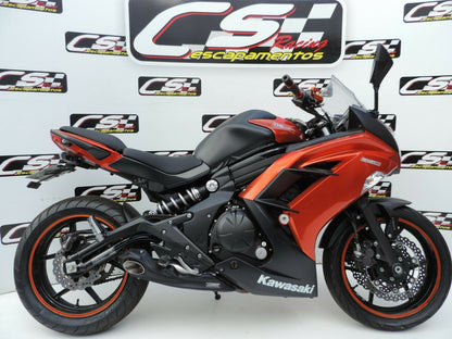 2012-16 Kawasaki Ninja 650 | ER6N | ER6F | EX6 CS Racing Full Exhaust | Muffler + Headers + dB Killer - CS Racing Exhaust