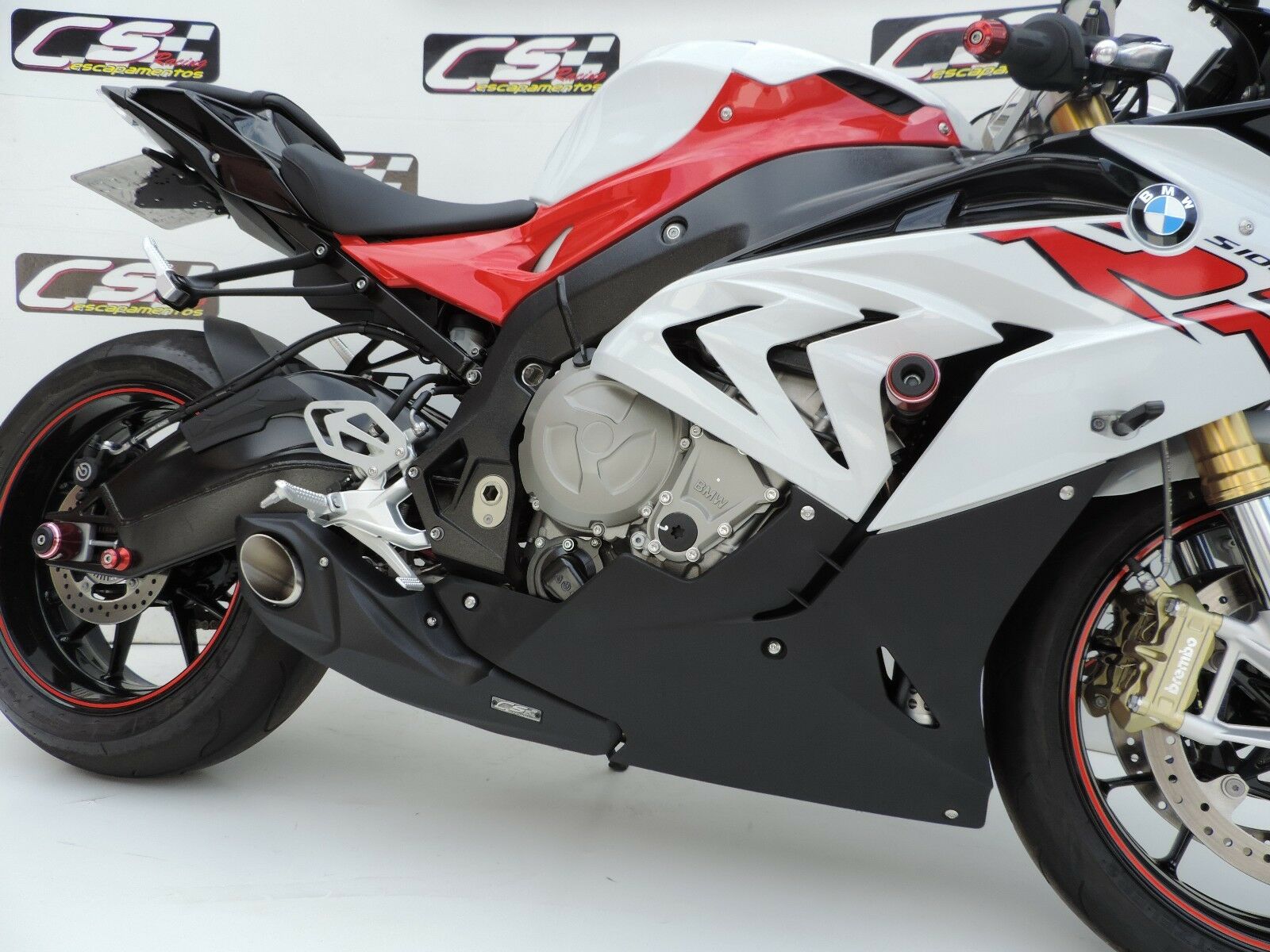 2017-18 BMW S1000RR CS Racing Full Exhaust | Muffler + Headers + dB Killer (+1.5hp) - CS Racing Exhaust