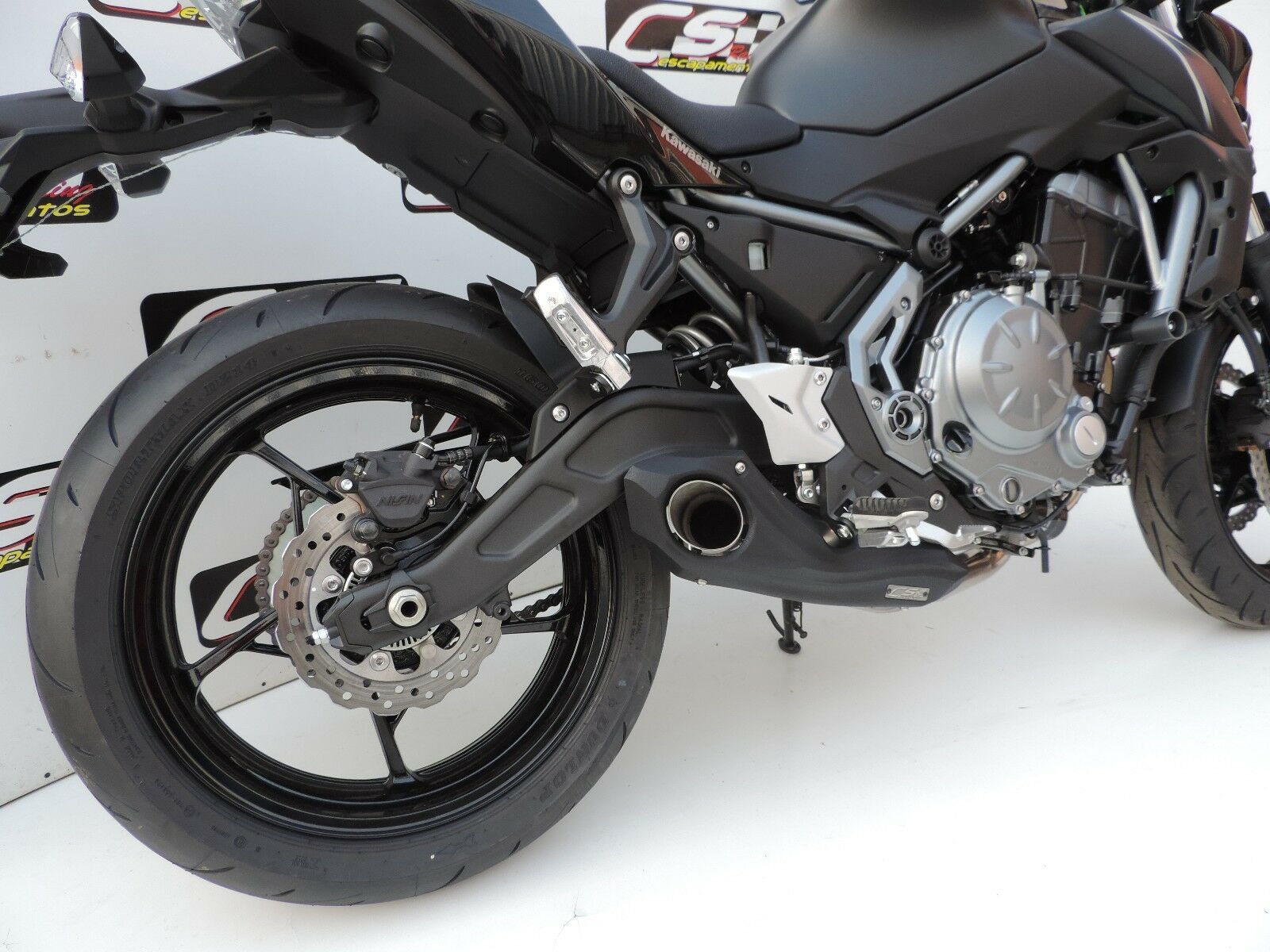 2017-24 Kawasaki Z650 CS Racing Full Exhaust | Muffler + Headers + dB Killer (+2.4hp) - CS Racing Exhaust