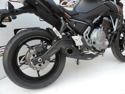 2017-24 Kawasaki Z650 CS Racing Full Exhaust | Muffler + Headers + dB Killer (+2.4hp) - CS Racing Exhaust