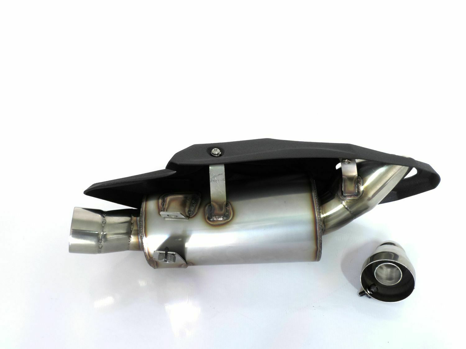 2019-23 Kawasaki Ninja ZX-6R 636 CS Racing Slip-on Exhaust | Muffler + dB Killer (+3.7hp) - CS Racing Exhaust