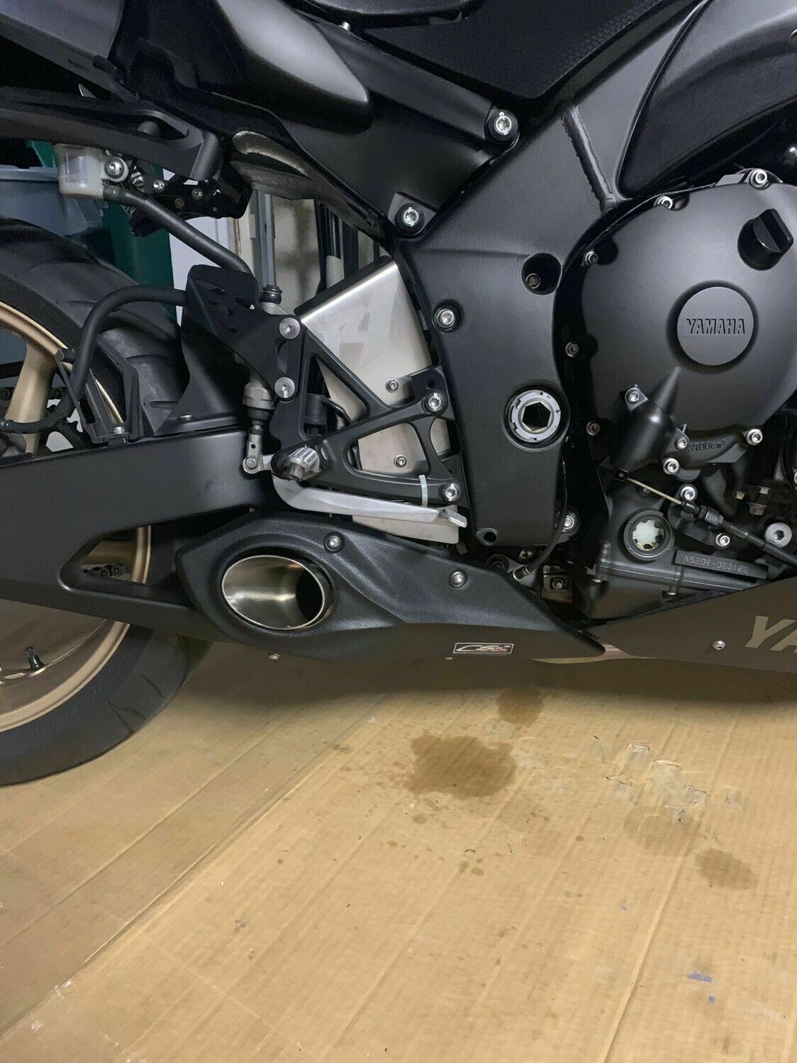 2009-14 Yamaha YZF-R1 CS Racing Slip-on Exhaust | Muffler + dB Killer - CS Racing Exhaust