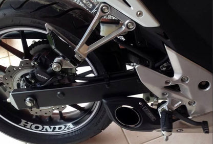 2013-15 Honda CB500F / CBR500R CS Racing Full Exhaust | Muffler + Headers + dB Killer - CS Racing Exhaust