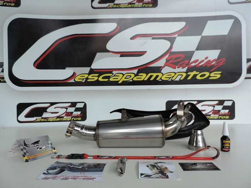 2013-18 Triumph Daytona 675 R CS Racing Slip-on Exhaust | Muffler + dB Killer - CS Racing Exhaust