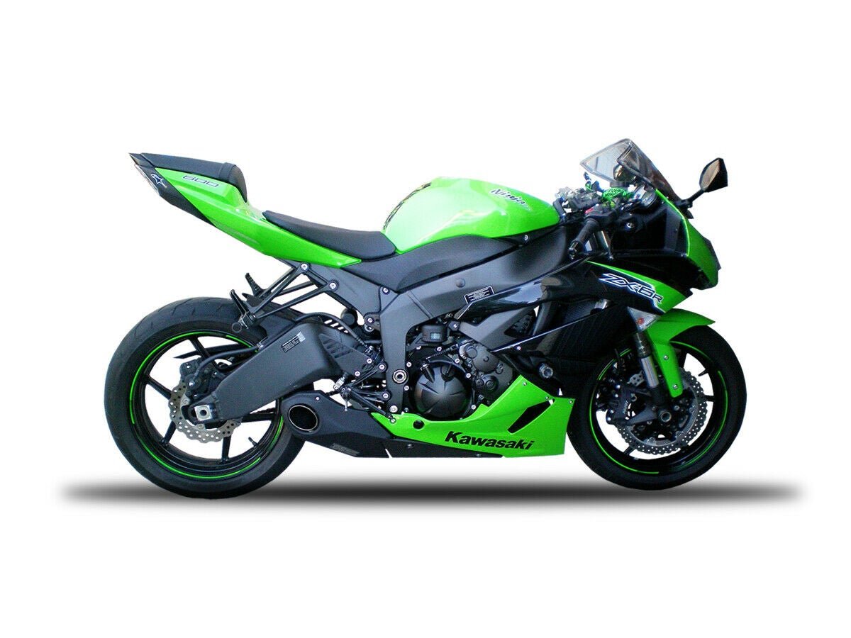 2009-12 Kawasaki Ninja ZX-6R CS Racing Slip-on Exhaust