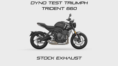 2021-26 Triumph Trident 660 CS Racing Full Exhaust | Muffler + dB Killer