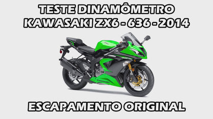 Scarico Slip-on Racing CS Kawasaki Ninja ZX-6R 636 2013-18 | Silenziatore + dB Killer (+1,2 CV) 