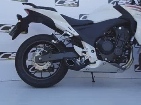 Scarico completo CS Racing Honda CB500F / CBR500R 2013-15 | Marmitta + Collettori + dB Killer 