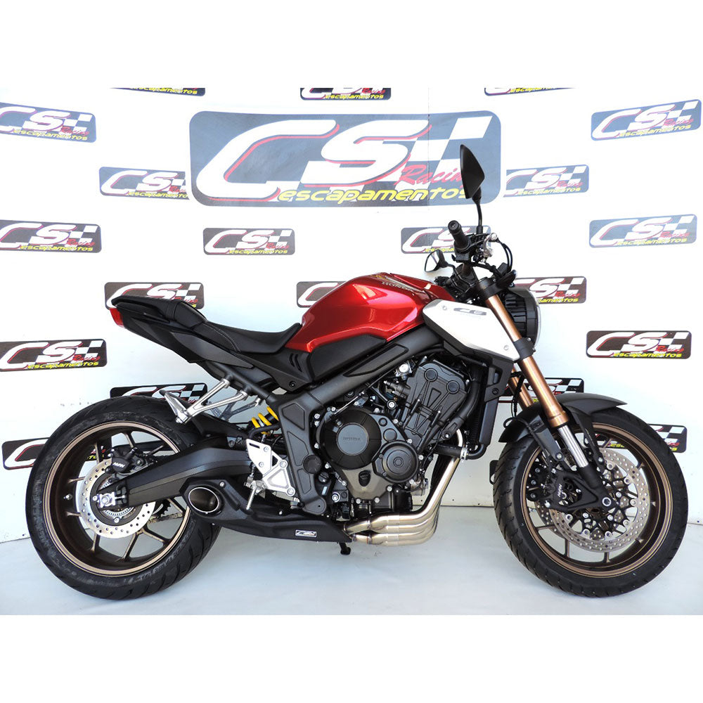 2019-24 Honda CB650R CS Racing Full Exhaust | Muffler + Headers + dB Killer  (+4.7hp)