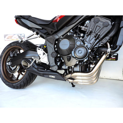 2019-24 Honda CB650R CS Racing Full Exhaust | Muffler + Headers + dB Killer (+4.7hp) - CS Racing Exhaust
