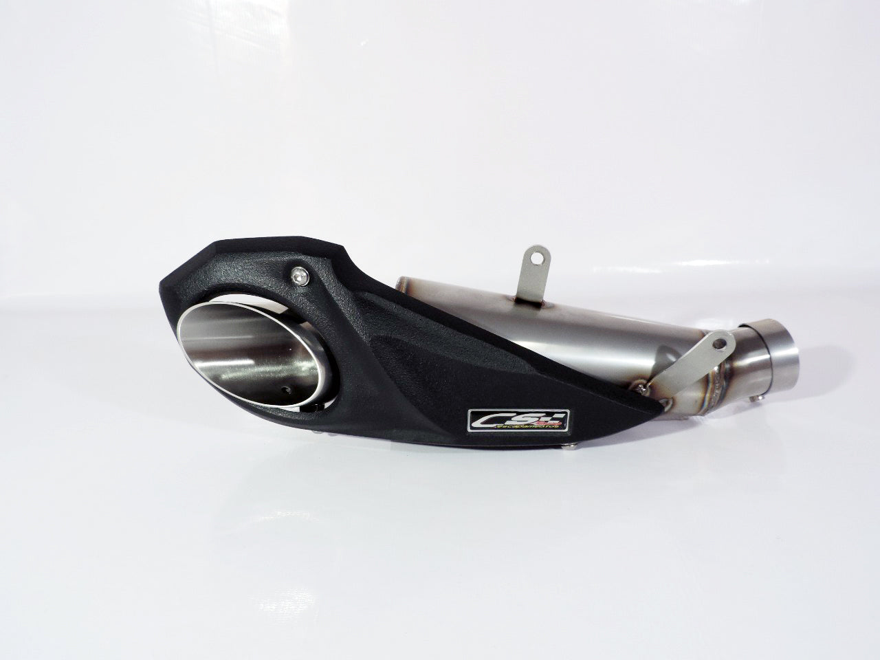 2018-23 Kawasaki Z400 / Ninja 400 CS Racing Slip-on Exhaust | Muffler + dB Killer (mods required) - CS Racing Exhaust