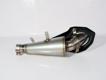 2018-23 Kawasaki Z400 / Ninja 400 CS Racing Slip-on Exhaust | Muffler + dB Killer (mods required) - CS Racing Exhaust