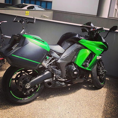 2010-up Kawasaki Z1000 / ZX1000 / 2010-19 Ninja 1000SX CS Racing Full Exhaust | Muffler + Headers + dB Killer (+5.5hp) - CS Racing Exhaust