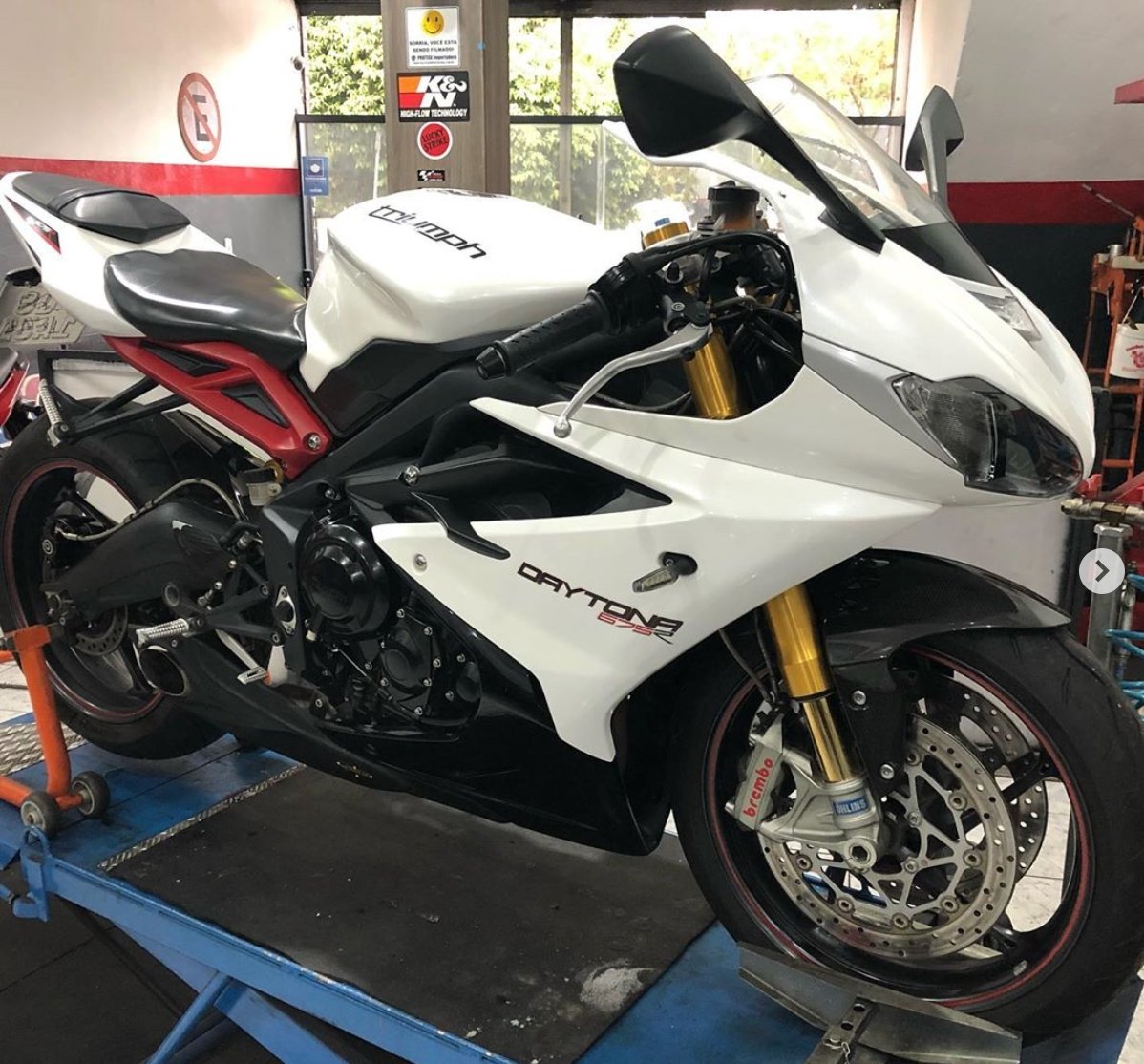 2013-18 Triumph Daytona 675 R CS Racing Slip-on Exhaust | Muffler + dB Killer - CS Racing Exhaust