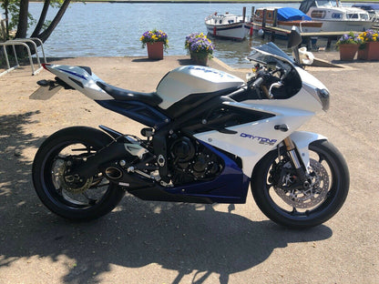 2013-18 Triumph Daytona 675 R CS Racing Slip-on Exhaust | Muffler + dB Killer - CS Racing Exhaust