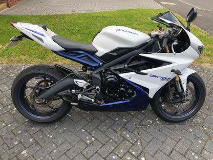 2013-18 Triumph Daytona 675 R CS Racing Slip-on Exhaust | Muffler + dB Killer - CS Racing Exhaust