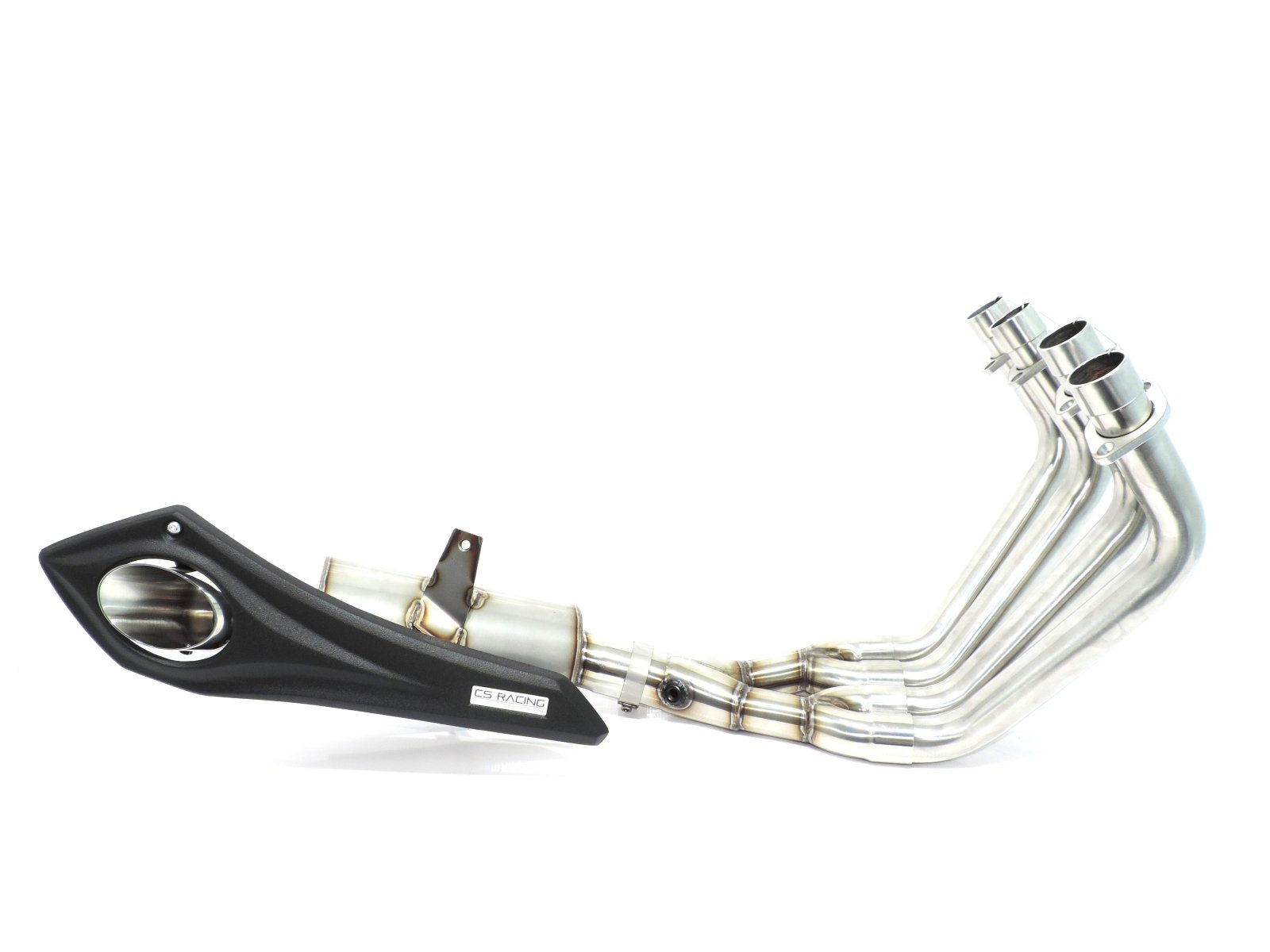 2009-16 Yamaha FZ6R | XJ6N XJ6F CS Racing Full Exhaust | Muffler + Headers + dB Killer (+4.2hp) - CS Racing Exhaust