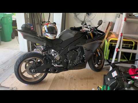 DISCONTINUED 2009-14 Yamaha YZF-R1 CS Racing Slip-on Exhaust | Muffler + dB Killer