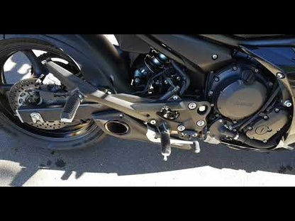Yamaha FZ6R 2009-16 | XJ6N XJ6F CS Racing Escape completo | Silenciador + Colectores + dB Killer (+4,2 CV) 