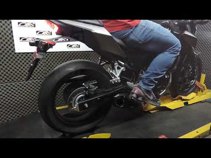 Scarico completo CS Racing Honda CB500F / CBR500R 2013-15 | Marmitta + Collettori + dB Killer 
