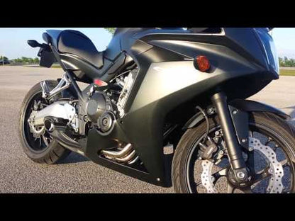 Escape completo para Honda CB650F CS Racing 2014-19 | Silenciador + Colectores + dB Killer (+3,8 CV) 