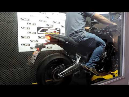 Escape completo para Honda CB650F CS Racing 2014-19 | Silenciador + Colectores + dB Killer (+3,8 CV) 