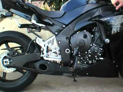 FUORI PRODUZIONE Scarico slip-on CS Racing per Yamaha YZF-R1 2009-14 | Terminale + dB Killer