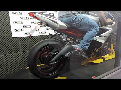 Scarico Slip-on Racing CS per Triumph Daytona 675 R 2013-18 | Silenziatore + dB Killer 