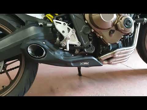 2019-25 Honda CB650R CS Racing Full Exhaust | Muffler + Headers + dB Killer (+4.7hp)