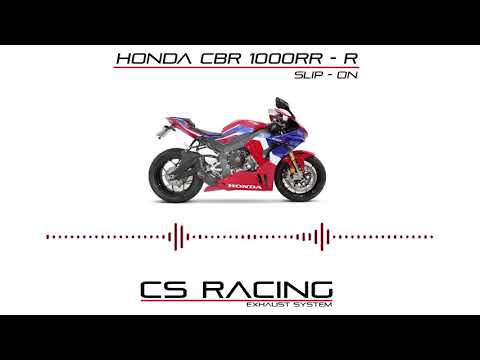 Discontinued - 2021-on Honda CBR1000RR-R FIREBLADE SP CS Racing Slip-on Exhaust | Muffler + dB Killer