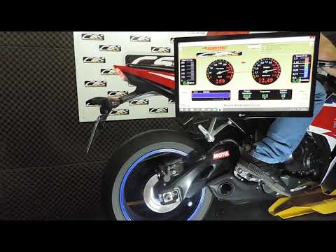 Escape deslizante CS Racing para Honda CBR1000RR 2014-16 (Mercado fuera de EE. UU.) | Silenciador + dB Killer (+2,7 CV) 