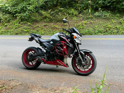 2016-23 Suzuki GSX-S 750 CS Racing Full Exhaust | Muffler + Headers + dB Killer (+4.2hp) - CS Racing Exhaust